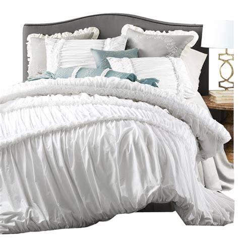 Get stylish bedroom pillowcases, quilts, and more at rachel take a look at our signature print sets or find deals on classic white lace or ruffled options. Romantic White Seersucker Ruffle Vintage Shabby Chic ...