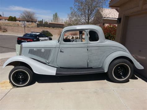 1934 Ford 5 Window Coupe Original Steel Body For Sale Photos Technical Specifications Description