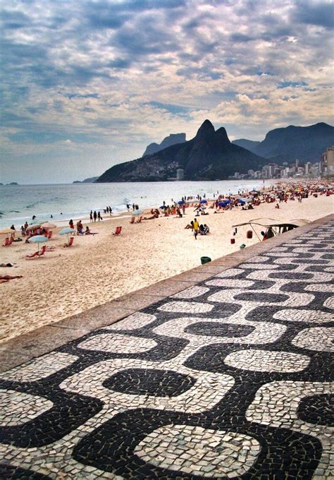 The Earth In Images — Ipanema Beach Rio De Janeiro Brazil By Eric