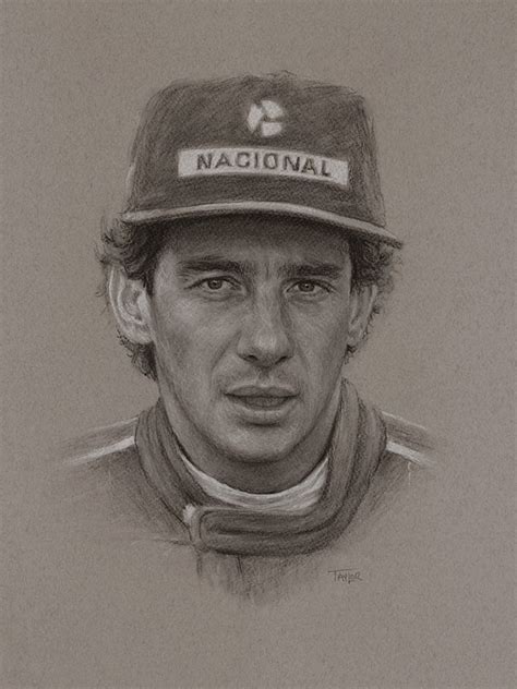 Ayrton Senna Drawing At Explore Collection Of