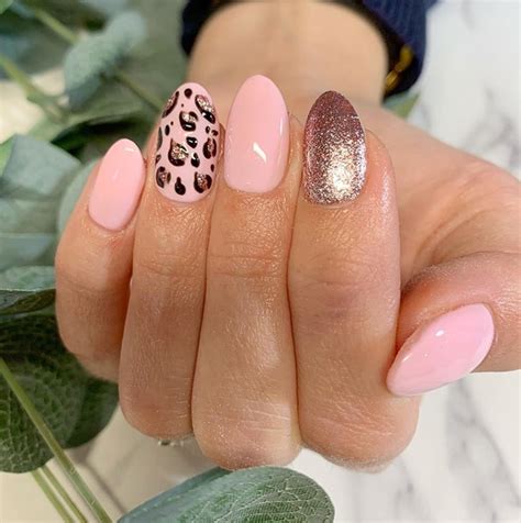 20 Cute Leopard Print Nails For Fall The Glossychic