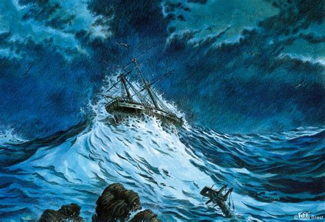 Comment télécharger un bateau de croisière en pleine tempête ? Tempête de dessins à la Maison de la Fontaine - actu.fr