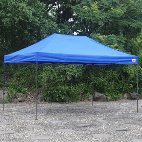 All steel commercial grade frame is perfect for any outdoor vendor or trade show. AbcCanopy 10x15 Pop Up Canopy Replacement Top 100% ...