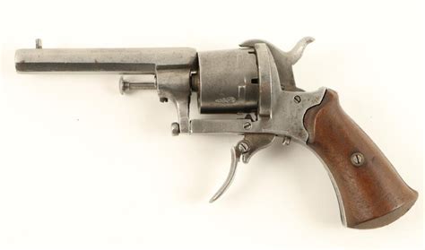French Pinfire Revolver 765mm Caliber 35 Octagon Barrel Sn 22