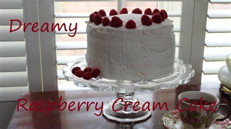 Raspberry Dream Cake Youtube
