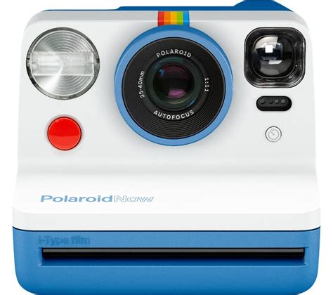 Buy Polaroid Now Instant Camera Blue Free Delivery Currys