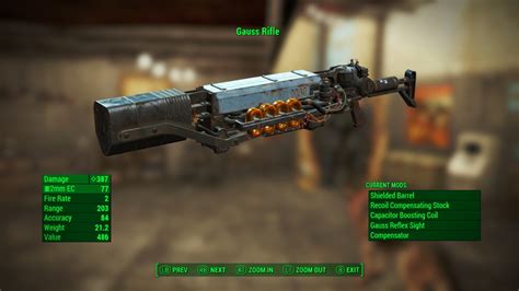 Gauss Rifle One Shot At Fallout 4 Nexus Mods And Community