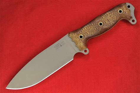 Busse Fat Ash1 Cg 335” Flat Ground Sage Crinkle Blade Mag Textured