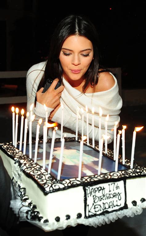 Make A Wish From Kendall Jenners 17th Birthday Party E News