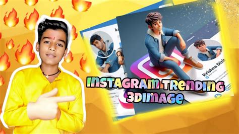 How To Create Instagram Trending 3d Image D Editor Boy Instagram