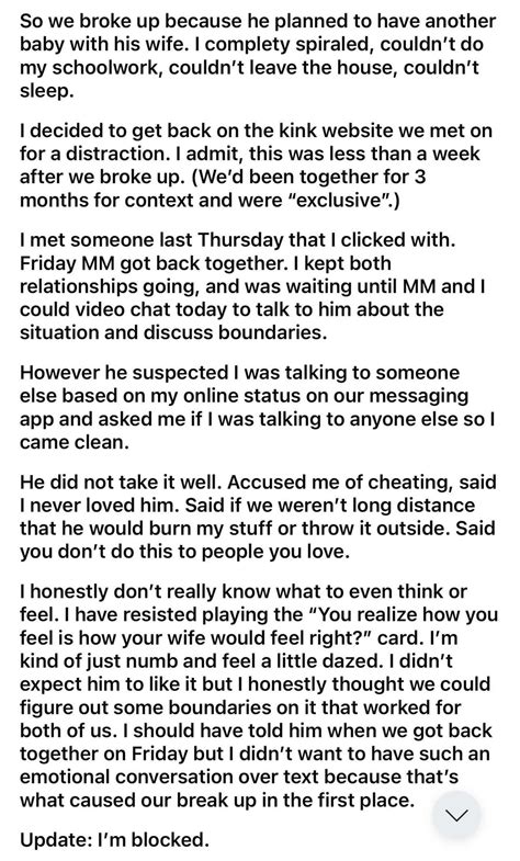 He Cheated On His Wife Just To Get “cheated” On By His Affair Potato Radulteryhate