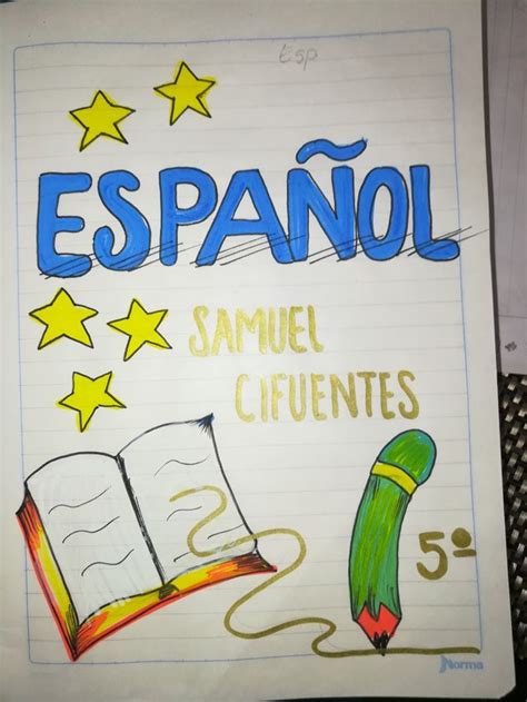 Dibujos Para Decorar Cuadernos De Hombres Cuaderno Español Marcas