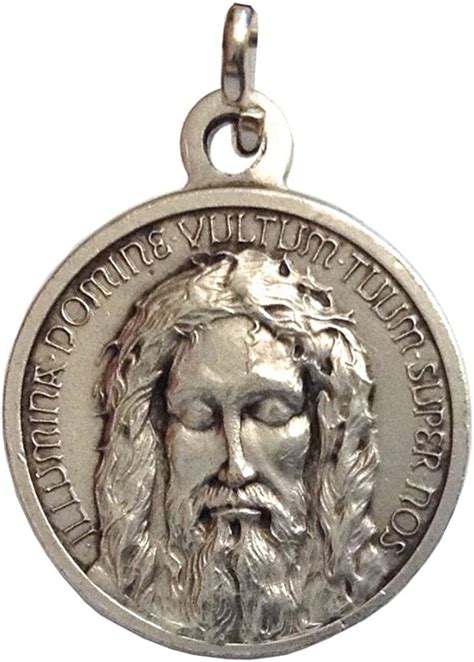 Igj The Holy Face Shroud Of Christ Medal Real Italian Masterpiece