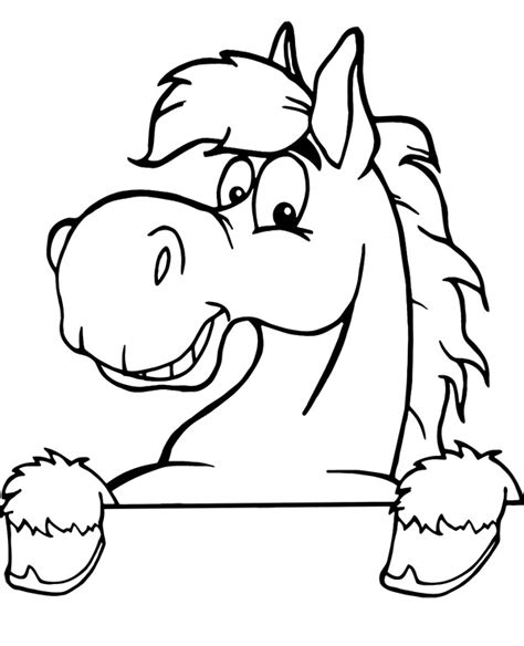 Horse Head Coloring Page Home Design Ideas
