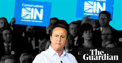 Brexit Or Remain Can David Cameron Survive The Eu Referendum Politics The Guardian