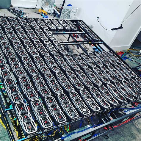 Crypto Mining Rig With 78 Geforce Rtx 3080 Cards Tech Arp