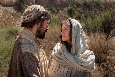 Mary And Joseph Traveling To Bethlehem