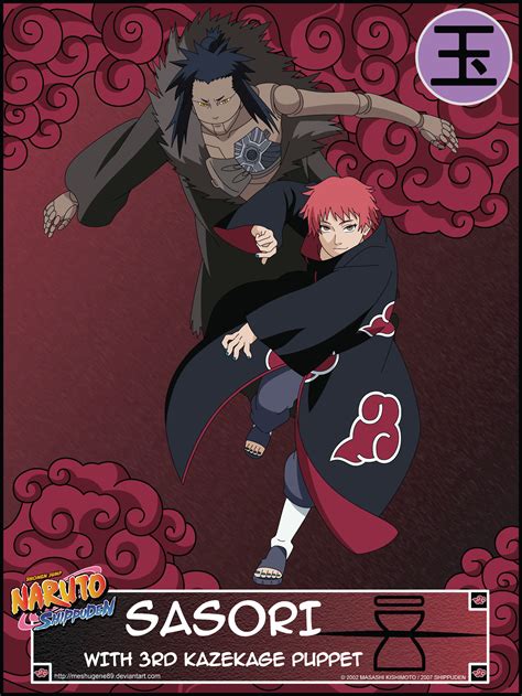 Naruto shippuden akatsuki sasori kazekage puppets ...