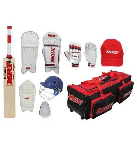 White Sports Mrf Cricket Kit At Best Price In Sultanpur Id 22490349133