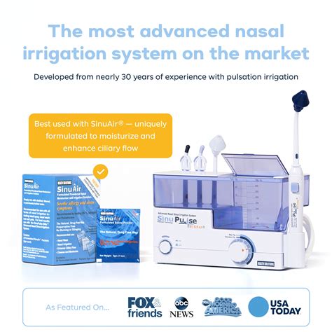 Sinupulse Elite Advanced Nasal Irrigation System Pete Organics