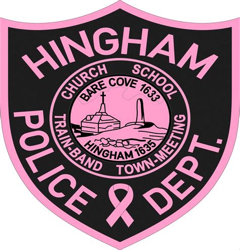Pink Patch Project Hingham Police Department Ma