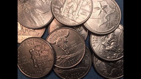Us State Quarters Top 10 List State Quarters Us States United