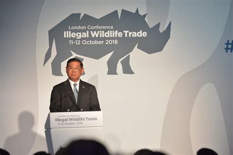 Illegal Wildlife Trade Conference London 2018 His Excelle Flickr