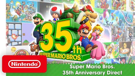 Super Mario Bros 35th Anniversary Direct Multiple Mario