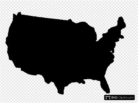 United States Clipart Svg United States Svg Transparent Free For