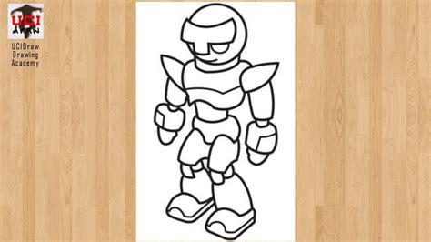 How To Draw A Robot Easy Humanoids Sketch Step By Step Super Cool