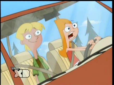 Image Candace Driving With Jeremy Phineas And Ferb Wiki Your