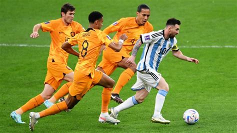 argentina v paÍses bajos las mejores imágenes de los cuartos de final de qatar 2022 espn