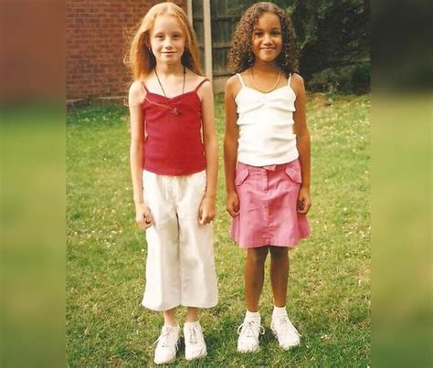 beautiful pictures of the first twin sisters with different skin colors who are 18 years old today