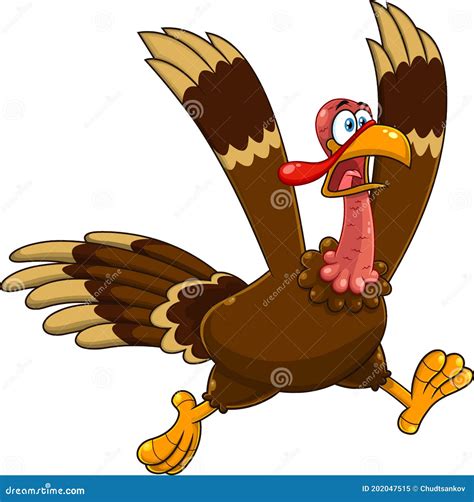 Animated Turkeys Running