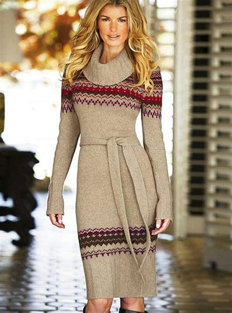 love the patterns dress sweater knit dress dress skirt dress up neck sweater midi dress