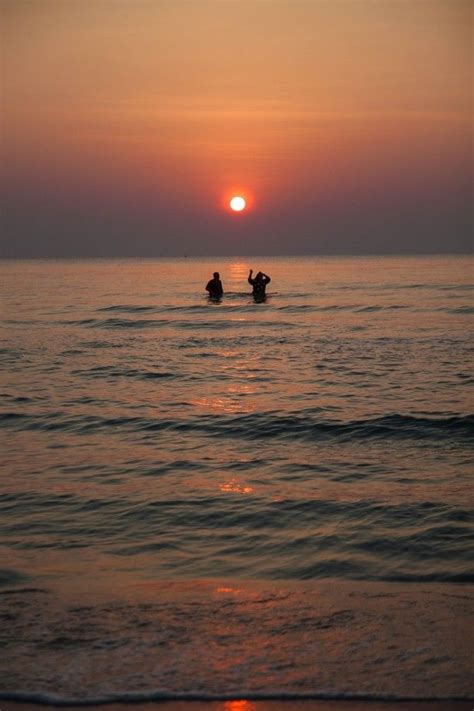 Sunrise At Hua Hin Beach Hua Hin Thailand Best Sunset Sunrise
