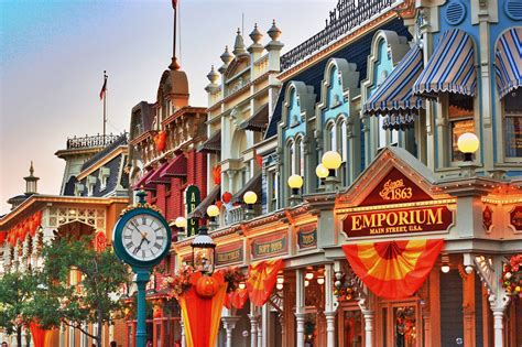 Main Street Usa Magic Kingdom Walt Disney World Disney Orlando