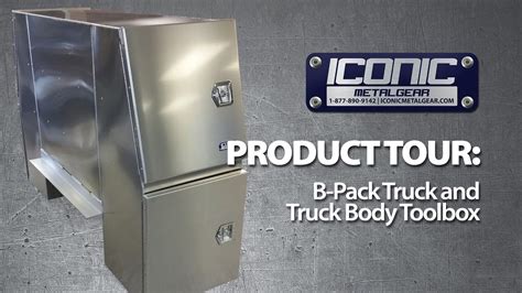 Aluminum B Pack Truck Toolbox Great Behind The Cab Storage Product