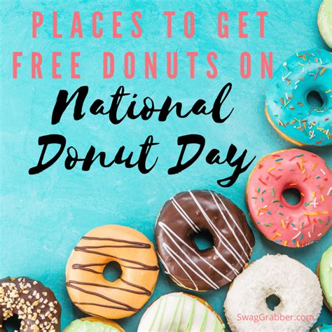 Places To Get Free Donuts On National Donut Day Its Today Swaggrabber
