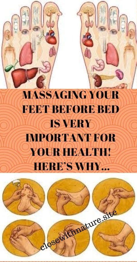 Massaging Your Feet Before Bed Is Very Important For Your Health Here’s Why Health Massage