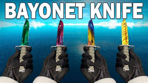 Csgo Bayonet Knives All Skins Showcase Youtube