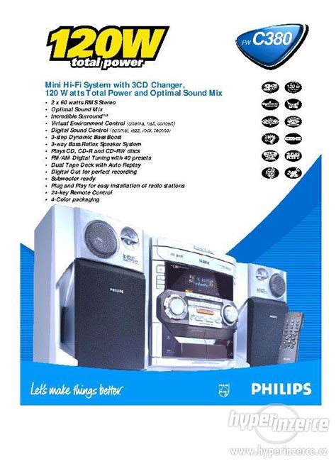 Mini Hifi System Philips Fw C380 Bazar Hyperinzercecz