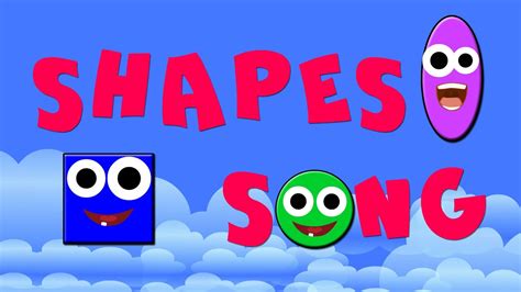 Shapes Song Nursery Rhymes Youtube