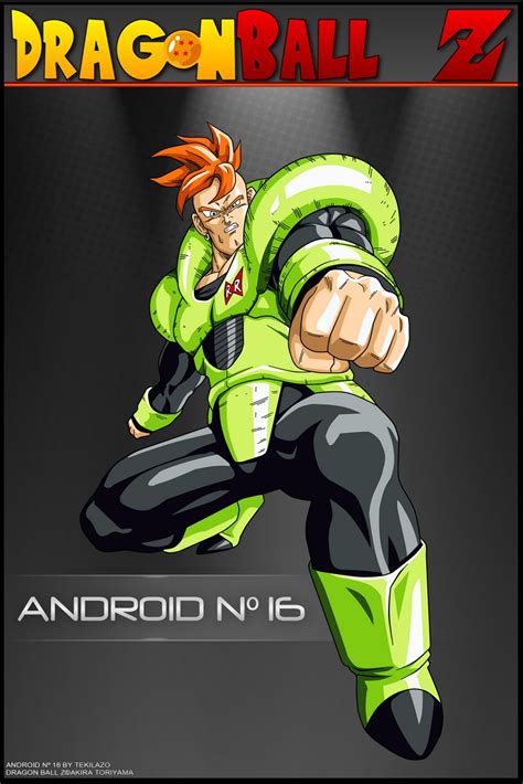 From the incredible sayian saga, an important frieza saga and the en Dragon Ball Characters: Android #16 Dragonball Dbz Gt ...