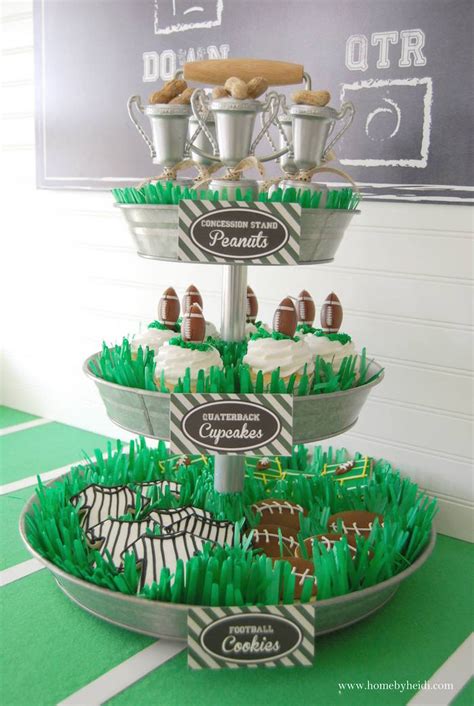 You also can select several image details source: Kara's Party Ideas Football Frenzy themed birthday party ...