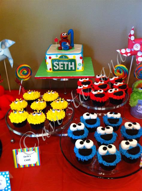 Sesame street birthday party decorations — parkway events. A Lot of Sugar: Sesame Street Cake