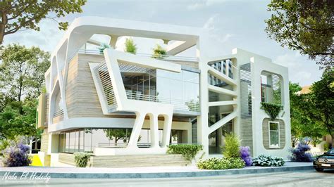 Tips to design beautiful outdoor spaces according to an interior designer. Contemporary Private Villa in New Cairo by Nada Elhadedy ...