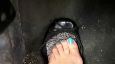 Low Cut Flats Sweaty Nylon Feet Youtube