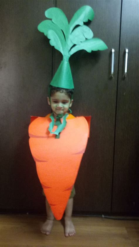 Carrot Fancy Dress Fancy Dress For Kids Diy Costumes Kids Fancy