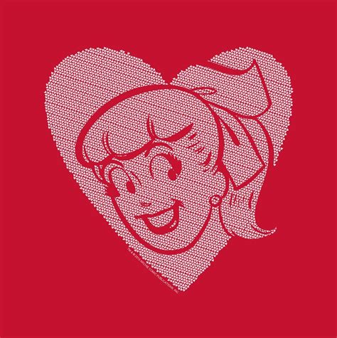 Archie Comics Betty Hearts Digital Art By Brand A